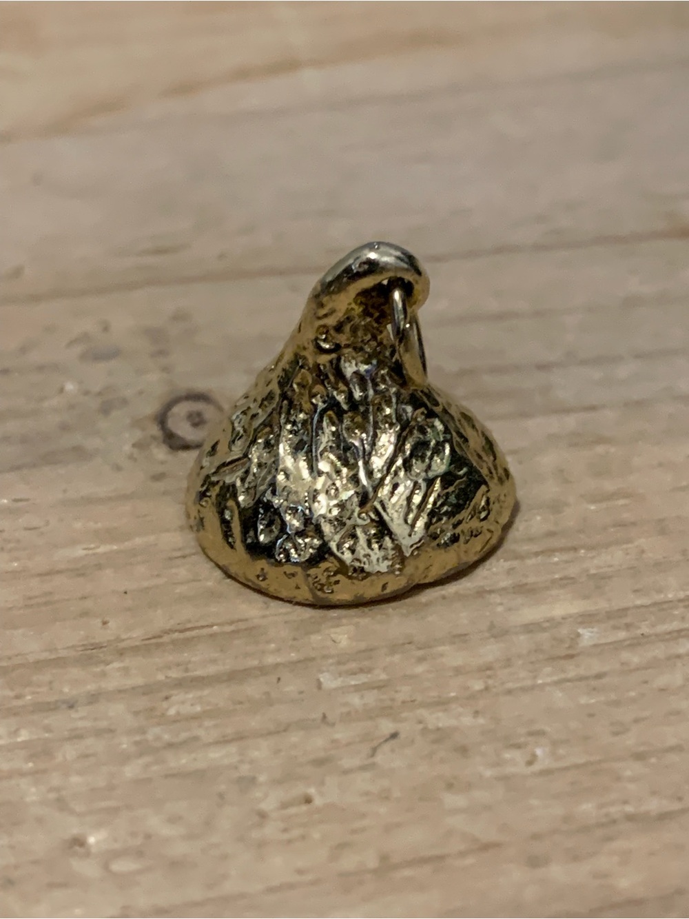 Vintage Sterling Silver Hershey Kiss Charm JCF Heavy Pendant